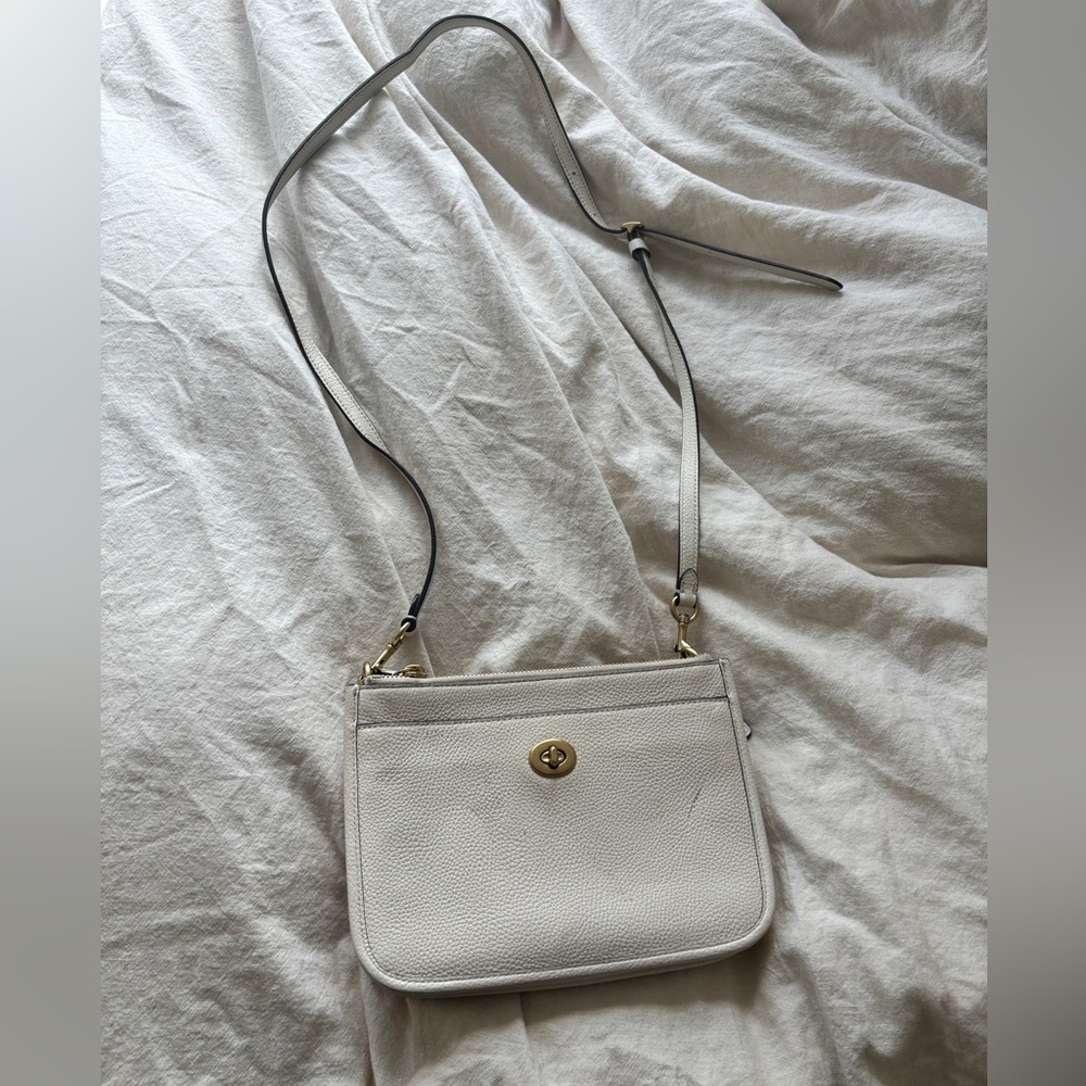 Coach Cream Crossbody Bag